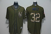 New York Mets #32 Steven Matz Green Salute to Service Stitched Baseball Jersey